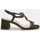 Chaussures Sandales et Nu-pieds Bata Sandales pour femme avec talon carré et Noir