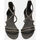 Chaussures Femme Sandales et Nu-pieds Bata Sandales plates pour femme avec strass Noir