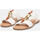 Chaussures Femme Mules Bata Mules plates pour femme avec chaîne Blanc