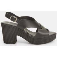 Chaussures Femme Sandales et Nu-pieds Bata Sandales pour femme en cuir avec large Noir