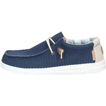 Chaussures Homme Baskets basses Dude WALLY STRETCH Bleu
