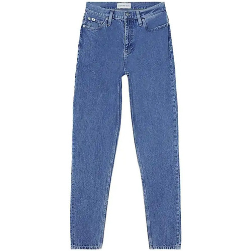 Vêtements Femme Jeans Calvin Waistbag Klein Jeans Mom ck classic Bleu
