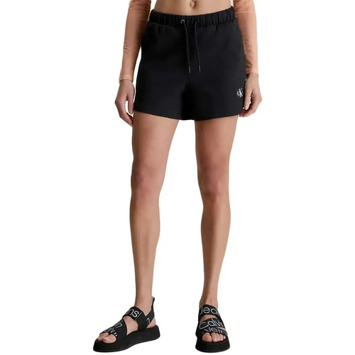 Vêtements pancia Shorts / Bermudas Calvin Klein Jeans Jersey Cotele Noir
