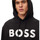 Vêtements Homme Sweats BOSS Classic front logo Noir