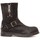 Chaussures Femme Boots Replay Bottines en cuir Ecle noir Noir