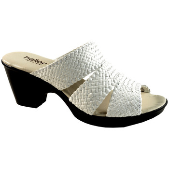 Chaussures Femme Chaussons Heller Lauriane Blanc