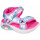 Chaussures Fille Sandales et Nu-pieds Skechers Rainbow racer sandals-summer Bleu