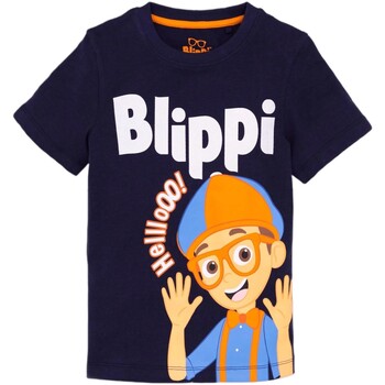 Vêtements Enfant T-shirts manches courtes Blippi Hello Bleu