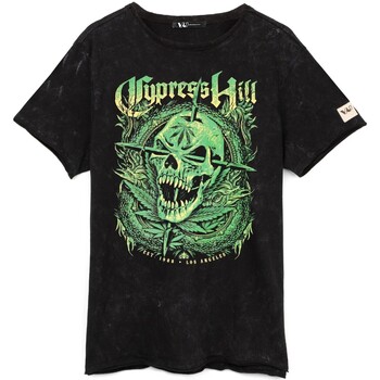 Vêtements T-shirts manches longues Cypress Hill NS7138 Noir