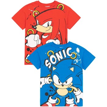 Vêtements Enfant T-shirts manches courtes Sonic The Hedgehog NS7163 Rouge
