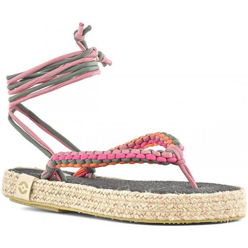 Chaussures Femme T-shirts & Polos Nalho NEO MEDHA SANDAL WITH CROCHET UPPER Rose