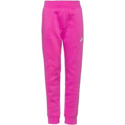 Vêtements Fille Pantalons de survêtement Nike G nsw club flc pant lbr Rose