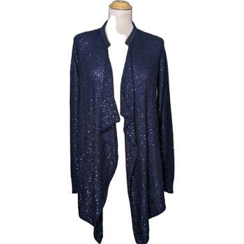 Vêtements Femme Gilets / Cardigans Zapa Gilet Femme  34 - T0 - Xs Bleu