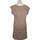Vêtements Femme Robes courtes Esprit robe courte  38 - T2 - M Marron Marron