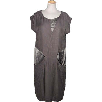 robe courte bonobo  robe courte  42 - t4 - l/xl gris 