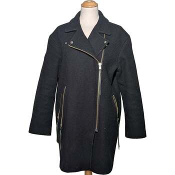 manteau sandro  manteau femme  40 - t3 - l noir 