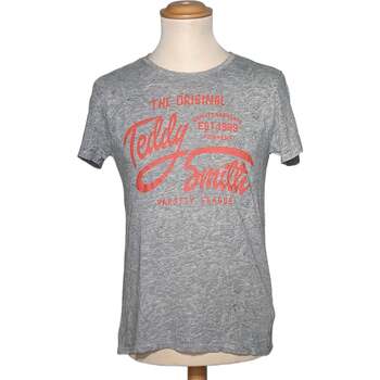 Vêtements Homme T-shirts manches courtes Teddy Smith T-shirt Manches Courtes  36 - T1 - S Gris