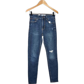 Vêtements Femme Jeans Youth Bershka jean slim femme  36 - T1 - S Bleu Bleu