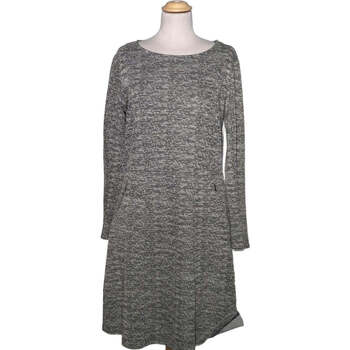robe courte h&m  robe courte  40 - t3 - l gris 