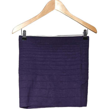 jupes promod  jupe courte  38 - t2 - m violet 