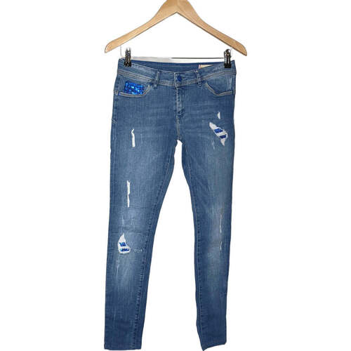 Vêtements Femme Jeans Kaporal jean slim femme  34 - T0 - XS Bleu Bleu