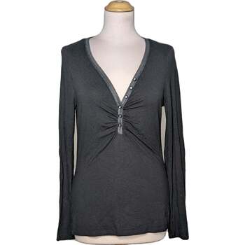 Vêtements Femme T-shirts & Polos Morgan top manches longues  38 - T2 - M Noir Noir