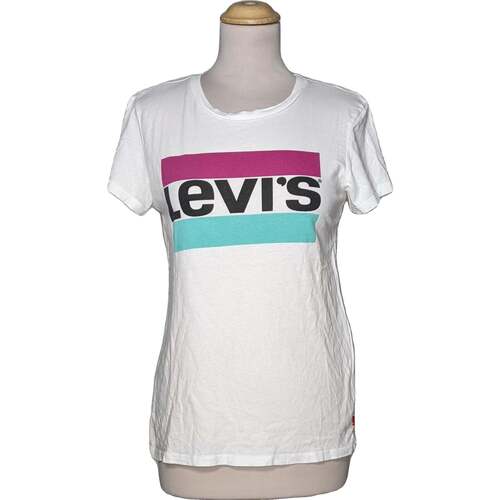 Vêtements Femme Everrick T-shirt In White Cotton Levi's 34 - T0 - XS Blanc
