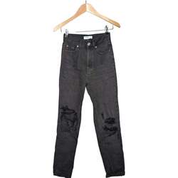 Vêtements Femme label Jeans Pull And Bear jean slim femme  32 Gris Gris