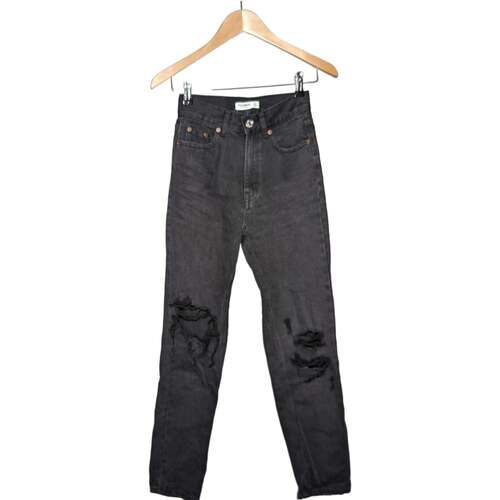 Pull And Bear jean slim femme 32 Gris Gris - Vêtements Jeans Femme 11,00 €