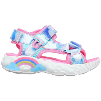 Chaussures Enfant Sandales et Nu-pieds Skechers BOLD 302975N RAINBOW RACER SANDALS - SUMMER Rose