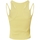 Vêtements Femme T-shirts & Polos Calvin Klein Jeans Debardeur  Ref 60233 KCQ Jaune Jaune