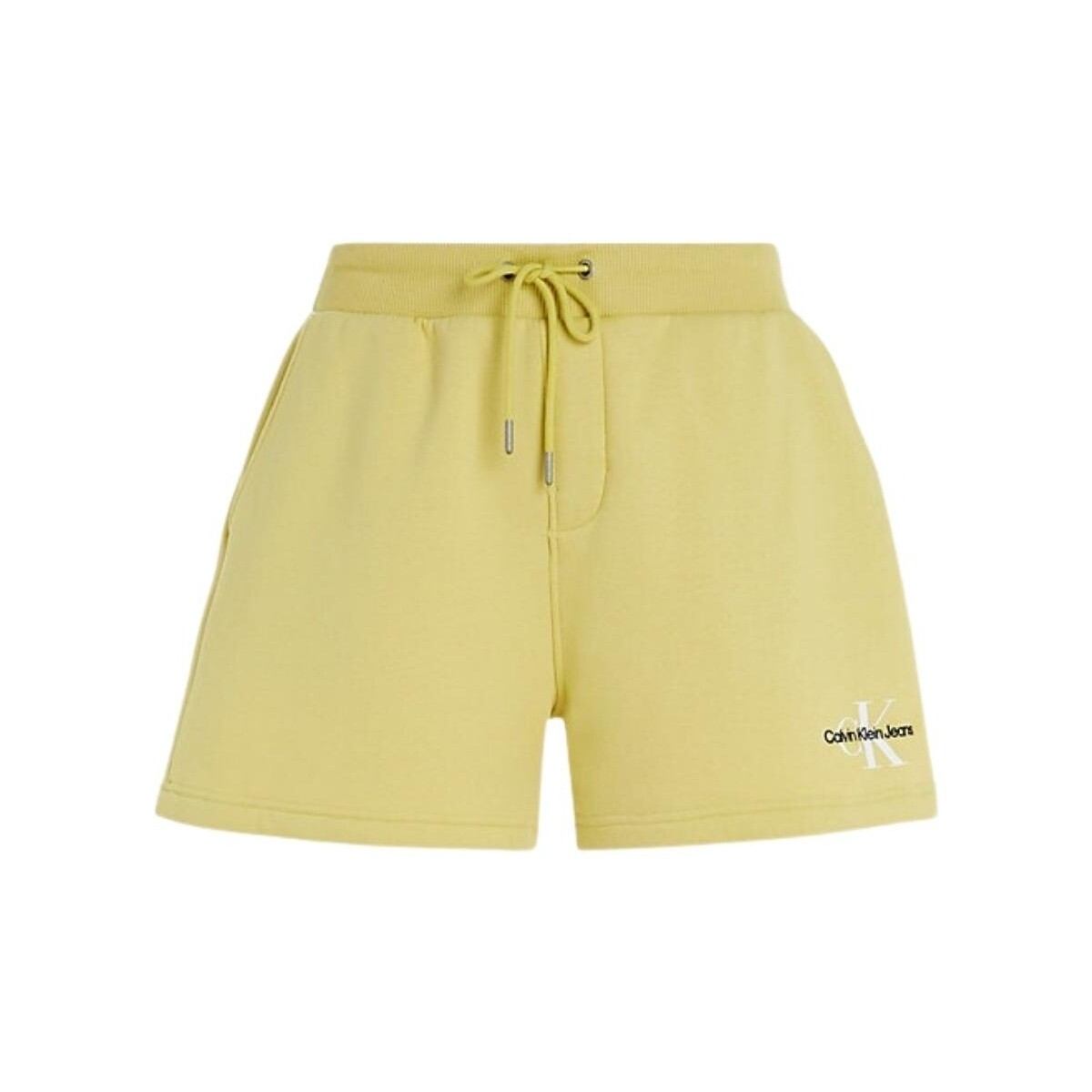 Vêtements Homme Shorts / Bermudas Calvin Klein Jeans Short homme  Ref 60388 KCQ Jaune Jaune