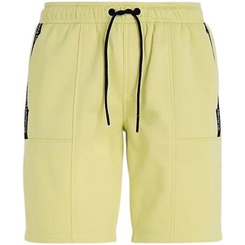 Vêtements Homme Shorts / Bermudas Calvin Klein Jeans Short homme  Ref 60272 KCQ Jaune Jaune