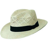 Accessoires textile Chapeaux Chapeau-Tendance Chapeau style Panama AYOUBA Beige