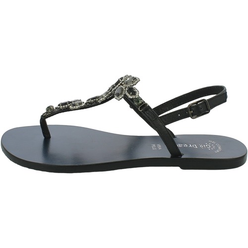 Chaussures Femme Sandales et Nu-pieds Gdr RSP7188.01 Noir