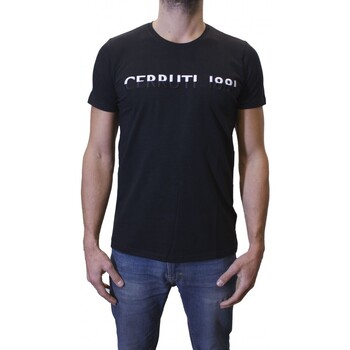 Vêtements Homme T-shirts sweater manches courtes Cerruti 1881 Gimignano Noir