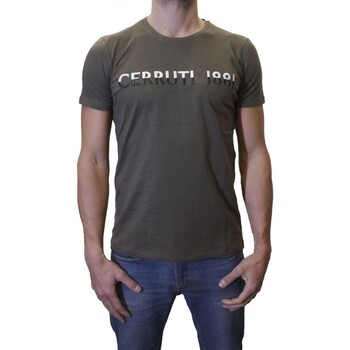 Vêtements Homme T-shirts dress manches courtes Cerruti 1881 Gimignano Kaki