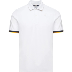 Vêtements Homme T-shirts manches courtes K-Way k7121iw-001 Blanc