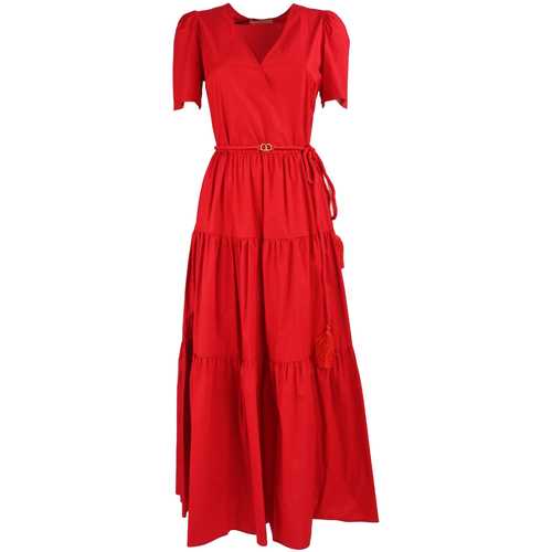 Vêtements Femme Robes longues Twin Set 231tt2042-00740 Rouge