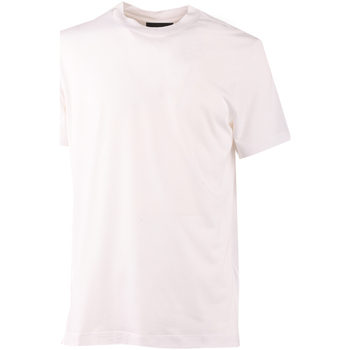 Vêtements Homme T-shirts manches courtes Liu Jo m123p204girolyocel-100 Blanc