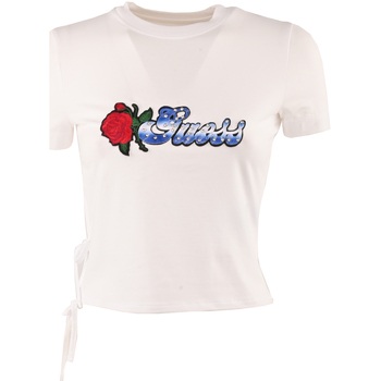 Vêtements Femme T-shirts manches courtes Guess w3ri22_j1314-g011 Blanc