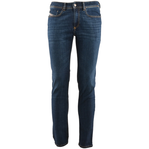 Vêlogo-print Homme Jeans skinny Diesel a03595_09b98-01 Bleu