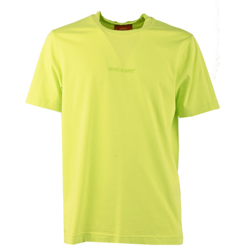 Vêtements Homme T-shirts manches courtes Liu Jo m123p204washshirt-425 Jaune