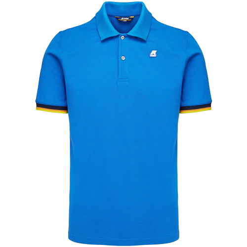 Vêtements Homme T-shirts manches courtes K-Way k7121iw-063 Bleu
