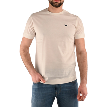 Vêtements Homme T-shirts manches courtes Emporio Armani 3l1tez_1jsaz-0101 Blanc