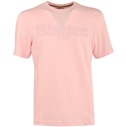 Vêtements Homme T-shirts manches courtes Blauer 23sbluh02094_004547-545 Rose