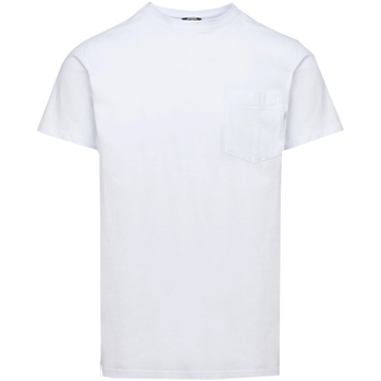Vêtements Homme T-shirts manches courtes K-Way k00ai30-001 Blanc