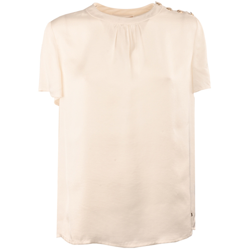 Vêtements Femme T-shirts manches courtes Kocca bikon-40613 Blanc