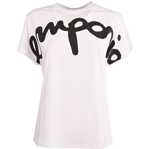 Vêtements Femme T-shirts manches courtes Emporio Armani 3r2t7v_2jq4z-0100 Blanc