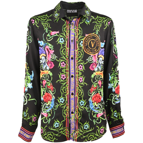 Vêtements Homme Chemises manches longues Versace JEANS Must Couture 74gal2rgns213-g89 Multicolore